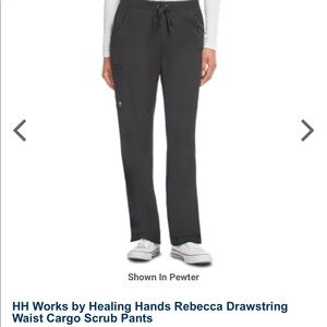 Gray Pewter Scrub Pants